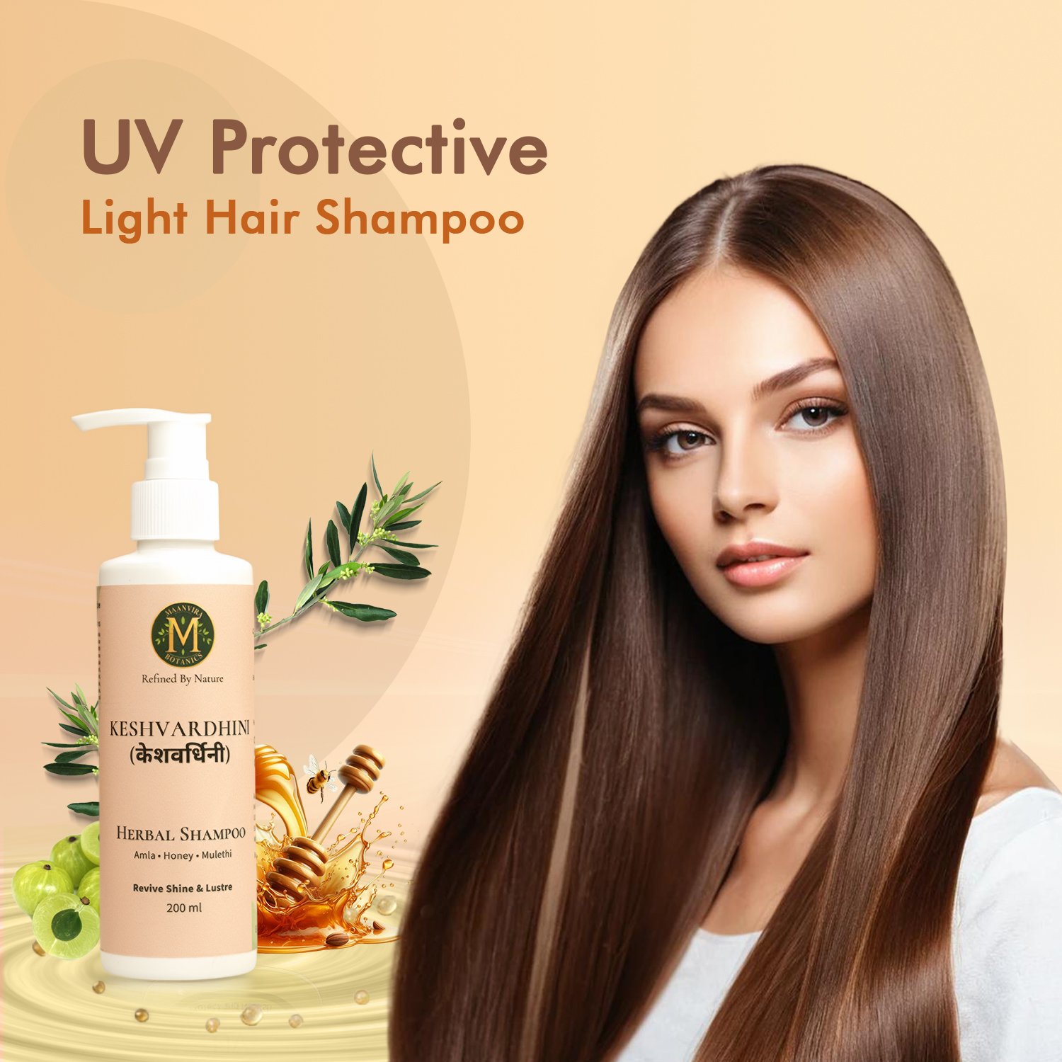 KeshVardhini Herbal Hair Care with Amla, Honey & Mulethi